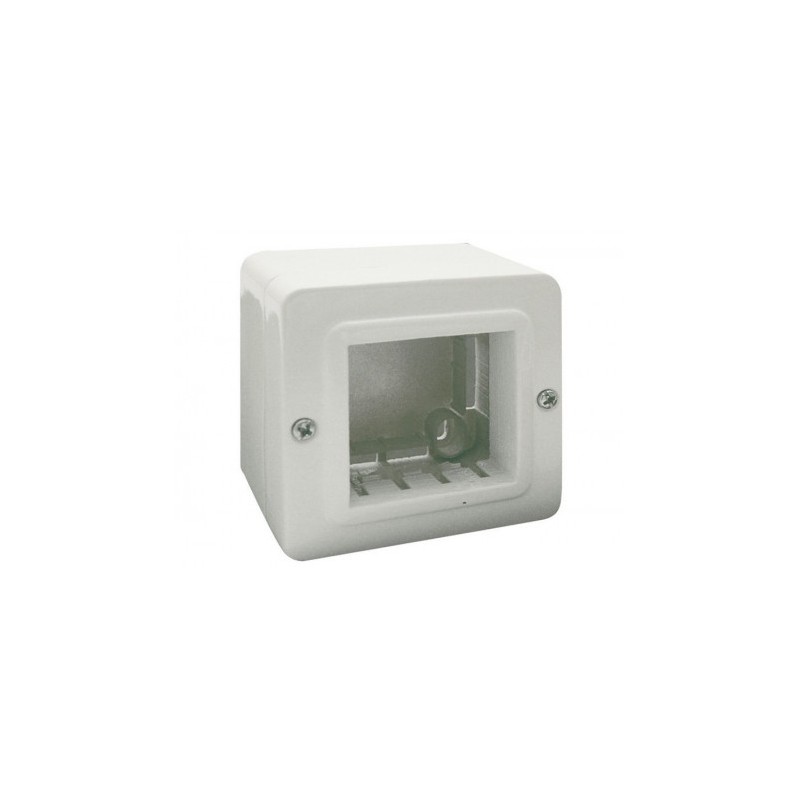 BOITE APPARENTE 2 MODULES BLANC|sfh|6879cd5f432a|