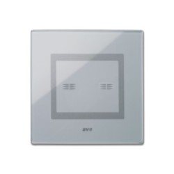 PLAQUE VERA 44 TOUCH RECTANGULAIRE GRIS OPAQUE 3 MODULES 2 COMMANDES|sfh|aa827d4ae7fa|