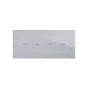 PLAQUE VERA 44 TOUCH RECTANGULAIRE GRIS OPAQUE 7 MODULES 4 COMMANDES|sfh|5959a638b3a2|