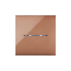 PLAQUE YOUNG TOUCH 44 CARRÉE MARRON 2 MODULES|sfh|968a67408c22|