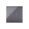 PLAQUE YOUNG TOUCH 44 CARRÉE GRIS CENDRÉ 2 MODULES|sfh|6d8c648d7437|