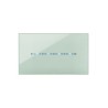 PLAQUE YOUNG TOUCH 44 RECTANGULAIRE VERT SAUGE 4 MODULES|sfh|d35752702389|