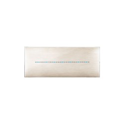 PLAQUE YOUNG TOUCH 44 RECTANGULAIRE BEIGE BROSSÉ 3D 7 MODULES|sfh|8cc02ccc77c4|