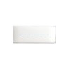 PLAQUE YOUNG TOUCH 44 RECTANGULAIRE BLANC TOTAL 7 MODULES|sfh|6ae6fb42a26a|