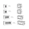 Boîte Apparente noir mat 1 module|sfh|3a9aef4b4f77|