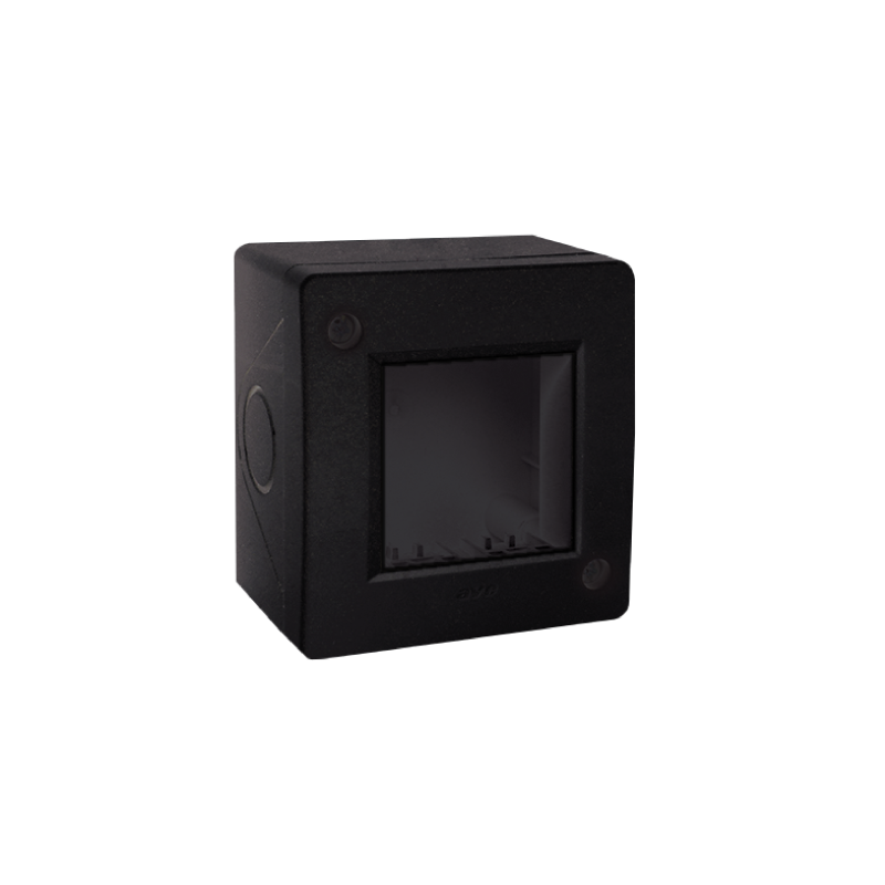 Boîte Apparente noir mat 2 modules|sfh|26d4d0b99b16|