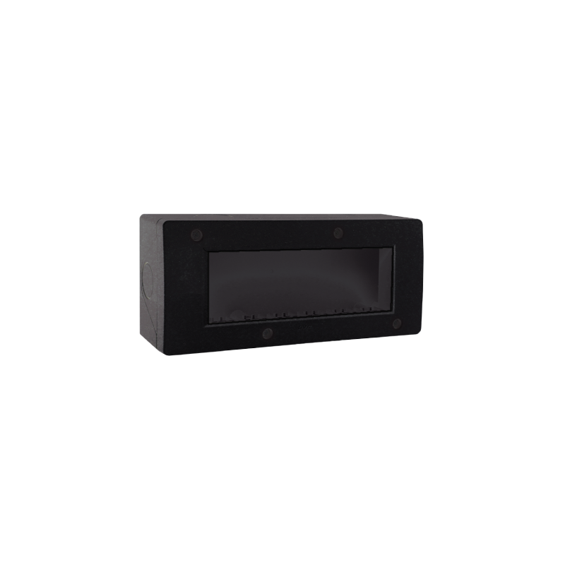 Boîte Apparente noir mat 6 modules|sfh|b6e5034a9289|