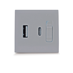 Chargeur USB ULTRA RAPIDE (PD) 20W TYPE A+C 2 MODULES SYLVIA 43|sfh|38f3d1db81ae|