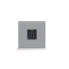 Prise passante USB 3.0 2 Modules SYLVIA 43|sfh|d9af3b8a0c9f|