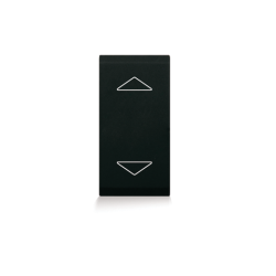 Commutateur poussoir Unipolaire pour volet roulant NERA 43|sfh|25abd93573b0|