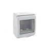 BOITE ETANCHE APPARENTE IP55 2 MODULES S45 BLANC|sfh|09531dd70c72|