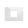PLAQUE TECHNOPOLYMERE 44 RECTANGULAIRE BLANC 2 MODULES|sfh|316fc62d1710|