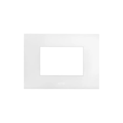 PLAQUE SMART EASY 44 RECTANGULAIRE BLANC MAT 3 MODULES|sfh|a7ae860e2546|