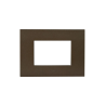 PLAQUE SMART EASY 44 RECTANGULAIRE BRONZE MAT 3 MODULES|sfh|80298f2ff11a|