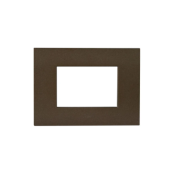 PLAQUE SMART EASY 44 RECTANGULAIRE BRONZE MAT 3 MODULES|sfh|150f82de3ddf|