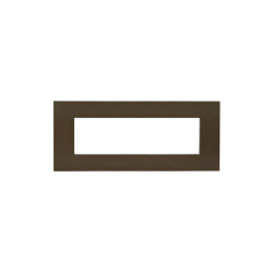 PLAQUE SMART EASY 44 RECTANGULAIRE BRONZE MAT 7 MODULES|sfh|c0b0982123b5|
