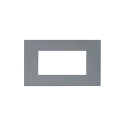 PLAQUE SMART EASY 44 RECTANGULAIRE GRIS MAT 4 MODULES|sfh|35524fddf59e|