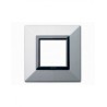 PLAQUE ZAMA 44 CARREE ARGENT OPAQUE 2 MODULES|sfh|69a02ac299e3|