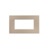 PLAQUE SMART EASY 44 RECTANGULAIRE DORÉ MAT 4 MODULES|sfh|17b8cddc83ca|