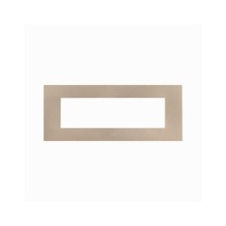 PLAQUE SMART EASY 44 RECTANGULAIRE DORÉ MAT 7 MODULES|sfh|92bba801dd7c|