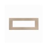 PLAQUE SMART EASY 44 RECTANGULAIRE DORÉ MAT 7 MODULES|sfh|83d38d69899b|