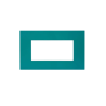 PLAQUE SMART EASY 44 RECTANGULAIRE TURQUOISE MAT 4 MODULES|sfh|5aef58b7d469|