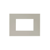 PLAQUE SMART EASY 44 RECTANGULAIRE GRIS TOURTERELLE MAT 3 MODULES|sfh|711169f41ecb|