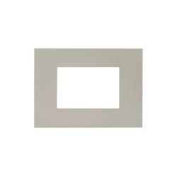 PLAQUE SMART EASY 44 RECTANGULAIRE GRIS TOURTERELLE MAT 3 MODULES|sfh|aa8e95ccd217|