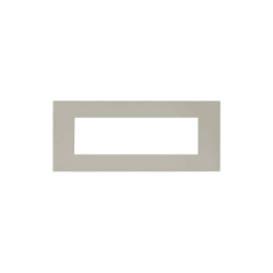 PLAQUE SMART EASY 44 RECTANGULAIRE GRIS TOURTERELLE MAT 7 MODULES|sfh|f3b1d7ec3c87|