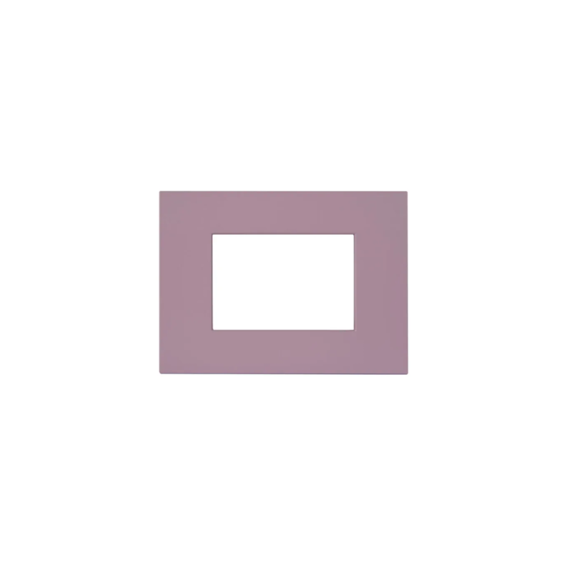 PLAQUE SMART EASY 44 RECTANGULAIRE VIOLET MAT 3 MODULES|sfh|8cead9559bd0|