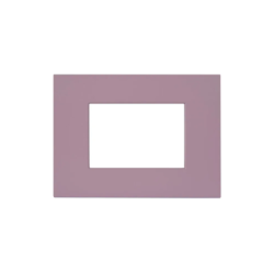 PLAQUE SMART EASY 44 RECTANGULAIRE VIOLET MAT 3 MODULES|sfh|1b3ef37bf3b9|