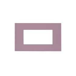 PLAQUE SMART EASY 44 RECTANGULAIRE VIOLET MAT 4 MODULES|sfh|aece6bd3f898|