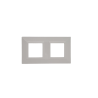 PLAQUE CUBICA 44 CARRÉE BLANC 2+2 MODULES|sfh|8e29b8df3276|