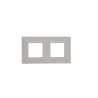 PLAQUE CUBICA 44 CARRÉE BLANC 2+2 MODULES|sfh|1524e5bcb17a|