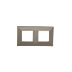 PLAQUE CUBICA 44 CARRÉE CHAMPAGNE 2+2 MODULES|sfh|446e1d99e6a3|