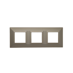 PLAQUE CUBICA 44 CARRÉE CHAMPAGNE 2+2+2 MODULES|sfh|7c695f048bae|