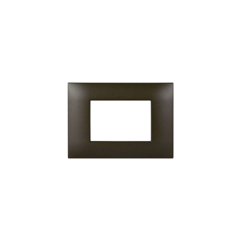 PLAQUE YOUNG 44 RECTANGULAIRE BRONZE MAT 3 MODULES|sfh|134a068b13f3|