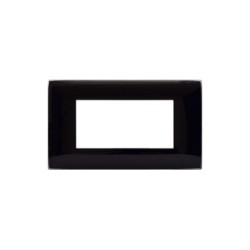 PLAQUE YOUNG 44 RECTANGULAIRE NOIR ABSOLU 4 MODULES|sfh|e1a31435ee03|
