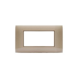 PLAQUE YOUNG 44 RECTANGULAIRE SABLE 4 MODULES|sfh|fae2c1ff50a4|