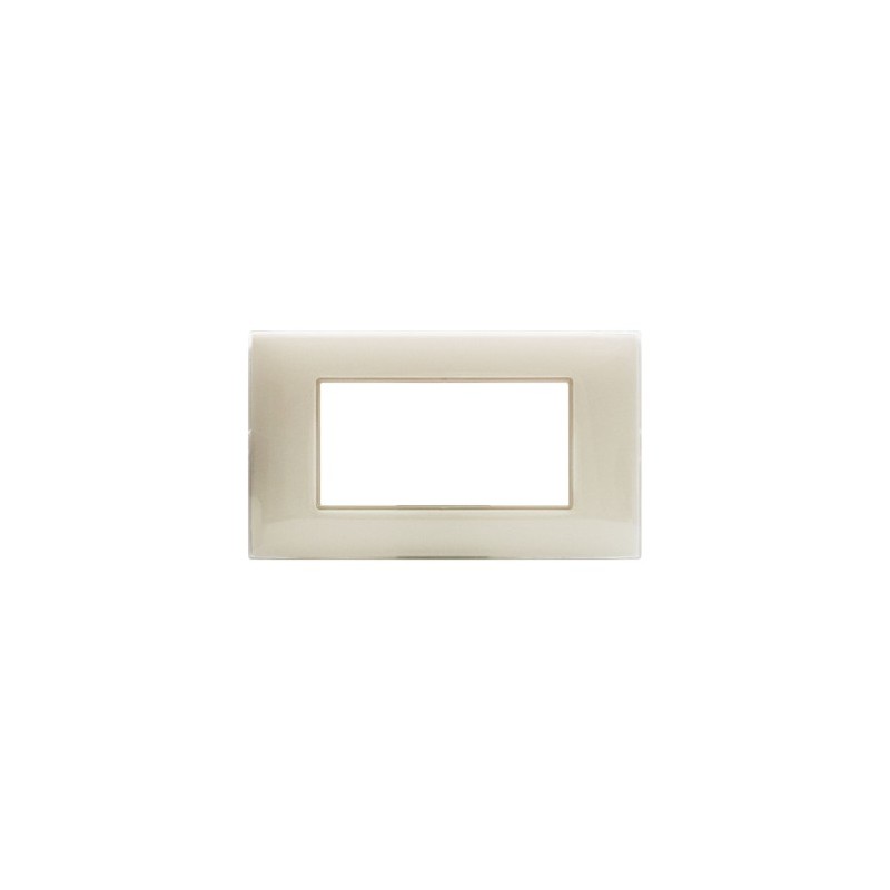 PLAQUE YOUNG 44 RECTANGULAIRE IVOIRE 4 MODULES|sfh|fe545b9bd3d3|