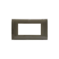 PLAQUE YOUNG 44 RECTANGULAIRE CARBONE CLAIRE 4 MODULES|sfh|d7dfb5974fa6|