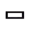 PLAQUE YOUNG 44 RECTANGULAIRE NOIR ABSOLU 7 MODULES|sfh|a68bcc9ed1d3|