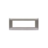 PLAQUE YOUNG 44 RECTANGULAIRE GRIS MÉTALLISÉ 7 MODULES|sfh|78e37b62b7c3|
