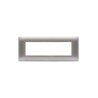 PLAQUE YOUNG 44 RECTANGULAIRE GRIS MÉTALLISÉ 7 MODULES|sfh|d35e8f472c4b|