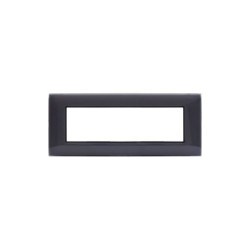 PLAQUE YOUNG 44 RECTANGULAIRE GRIS CENDRÉ 7 MODULES|sfh|a5565557f40a|