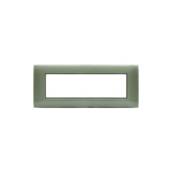 PLAQUE YOUNG 44 RECTANGULAIRE VERT SAUGE 7 MODULES|sfh|fc28e7b722f0|