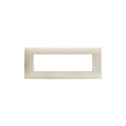 PLAQUE YOUNG 44 RECTANGULAIRE IVOIRE 7 MODULES|sfh|902f6bb74672|
