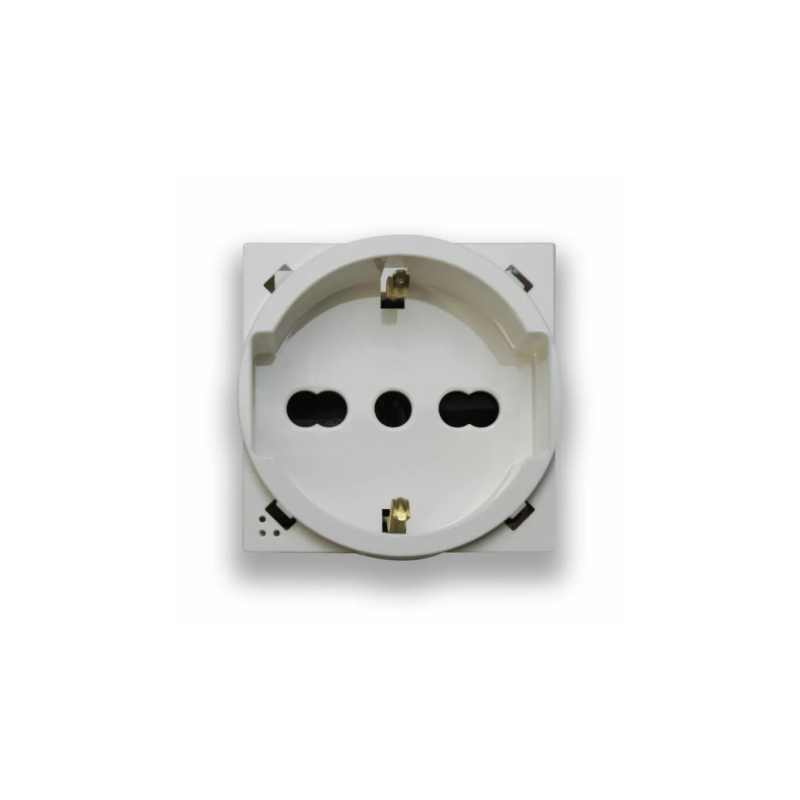 PRISE SCHUKO DOUBLE PASSAGE, NEW STYLE/ ENGLAND STYLE DOMUS 44|sfh|7a36b5a42189|