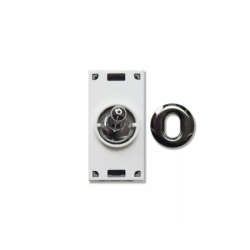 Commande à double interrupteur à bascule, NEW STYLE CHROME 44|sfh|cb78f9d79cbc|