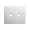PLAQUE NEW STYLE 44 RECTANGULAIRE CORIAN BLANC 3 MODULES 2 COMMANDES|sfh|098d2bdf40d3|